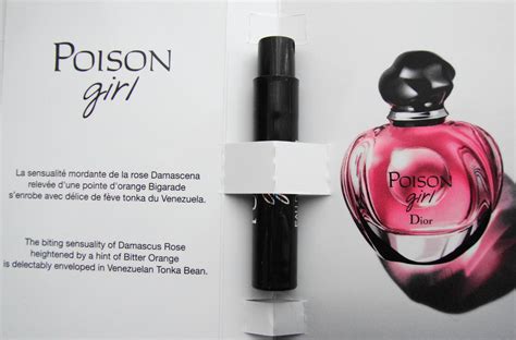 dior poison free sample|original poison Dior.